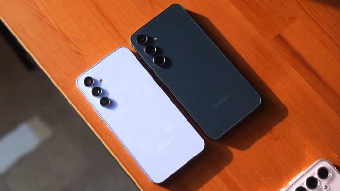 Samsung A54 5G dan Samsung A55 5G terbaru.