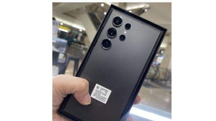 Samsung S24 Ultra second warna hitam