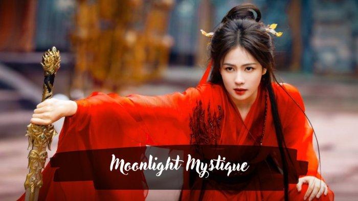 Bai Lu dalam scene drama Moonlight Mystique yang sebentar lagi akan tayang