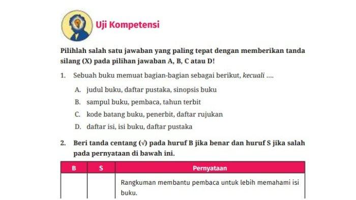 Soal Bahasa Indonesia Kelas 7 SMP/MTS Halaman 193