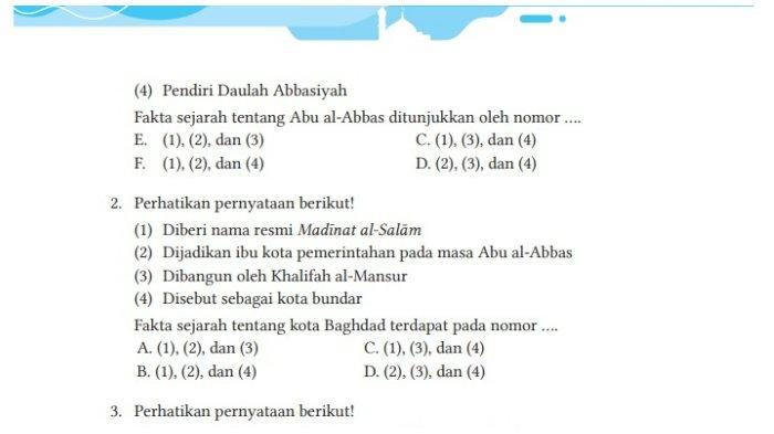 Soal PAI Kelas 8 Halaman 132