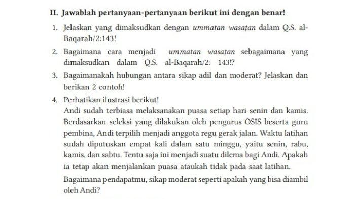 Soal PAI Kelas 8 Halaman 162