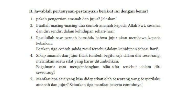 Soal PAI Kelas 8 Halaman 79 Kurikulum Merdeka