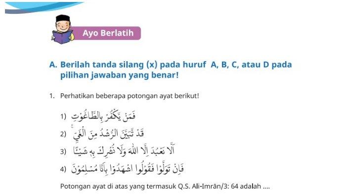 Soal PAI kelas 3 SD/MI halaman 152