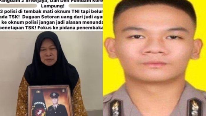 IBU BRIPTU ANUMERTA GHALIB MINTA BANTUAN HOTMAN PARIS - Suryalina, ibu Briptu Anumerta M Ghalib Surya Ganta, salah satu polisi yang gugur tertembak saat penggerebekan judi sabung ayam di Way Kanan, Lampung meminta bantuan hukum kepada Hotman Paris.