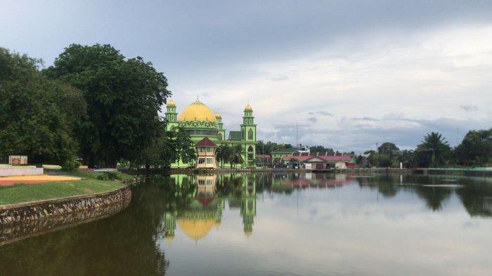 Potret Taman Kolam Kijang, Kabupaten Bintan, Provinsi Kepulauan Riau (Kepri), beberapa waktu lalu.