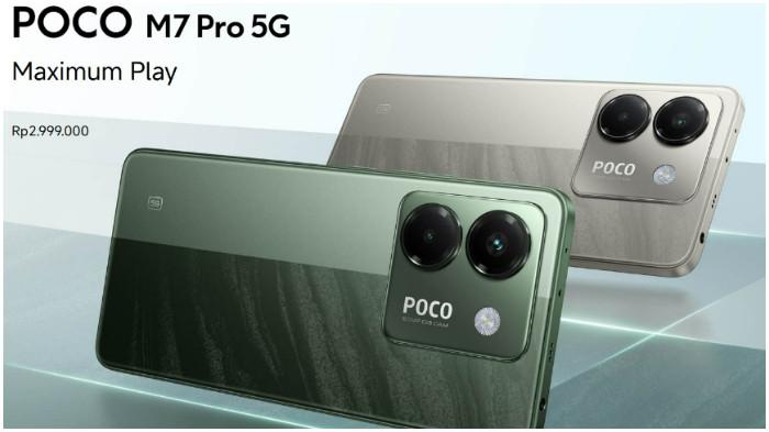 Tangkapan layar Poco M7 Pro 5G