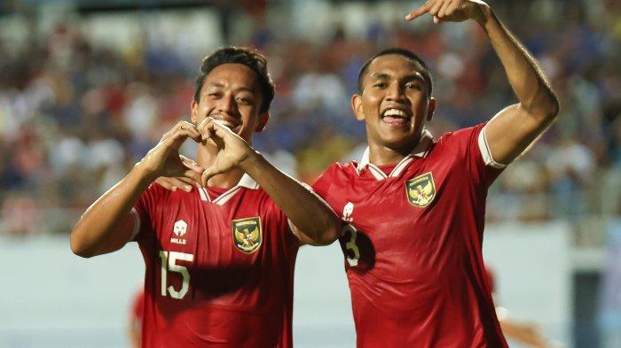 Timnas U23 Indonesia saat melawan Thailand di babak pertama Semifinal Piala AFF U23 2023, Kamis (24/8/2023).