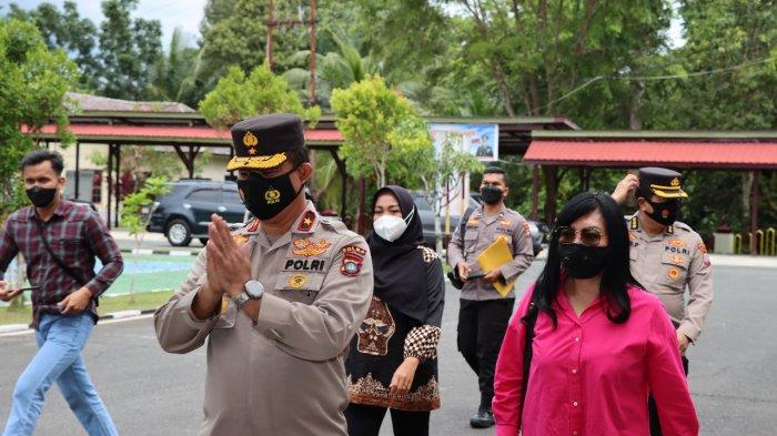 Wakil Kepala Kepolisian Daerah Kepulauan Riau (Wakapolda Kepri), Brigjen Pol Drs. Rudi Pranoto saat berkunjung ke Kabupaten Natuna, Provinsi Kepri, Kamis (2/6/2022).