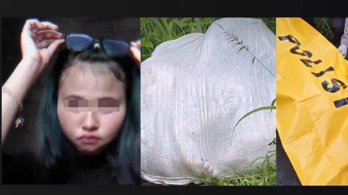 PEMBUNUHAN CINTA NOVITA - Foto Cinta Novita Sari Mista Siswi MTSN di Sungai Tarab yang ditemukan tewas di dalam karung.