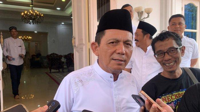 ANSAR - Gubernur Kepulauan Riau (Kepri), Ansar Ahmad saat diwawancarai.