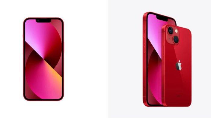 HARGA iPHONE 2025- Tangkapan layar dari Digimap Indonesia, Sabtu (1/2/2025) iPhone 13 dengan varian warna Red. Daftar harga HP iPhone XR, iPhone 13, hingga iPhone 15 series di Februari 2025.