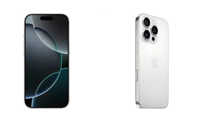 KENAIKAN iPHONE INDONESIA- Tangkapan layar iPhone 16 Pro yang dibekali warna White Titanium dilansir dari iBox, Senin (19/5/2025).
