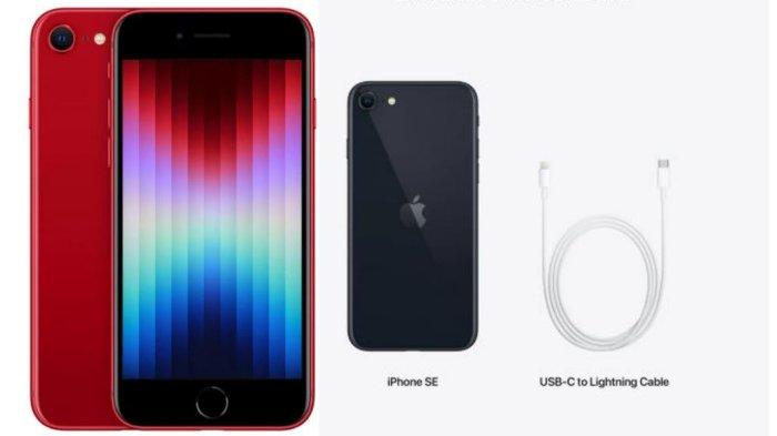 HARGA iPHONE 20250- Kolase iPhone SE 3 yang dirilis tahun 2022 dilansir dari Digimap, Sabtu (26/4/2025). Berikut harga HP iPhone SE 3 di tahun 2025.