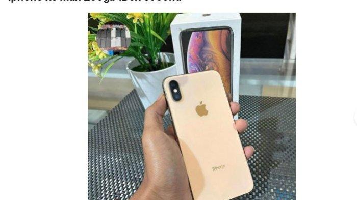 iPhone XS second dari Tokopedia