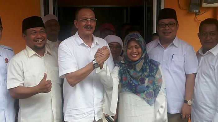 Pasangan Cabup Natuna Rizal-Ngesti