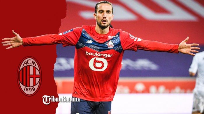Pemain Lille asal Turki Yusuf Yazici diincar AC Milan namun belum ada kontak