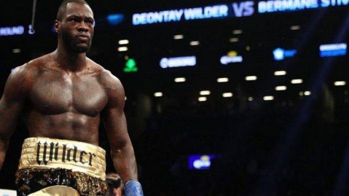 Petinju kelas berat asal Amerika Serikat (AS), Deontay Wilder