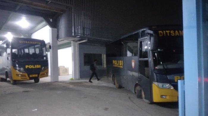 Gedung tempat warga China yang diduga sebagai pelaku tindak kejahatan scimming di kawasan Kara Industrial Parak, Batam Centre, Kota Batam, Selasa (29/8/2023).