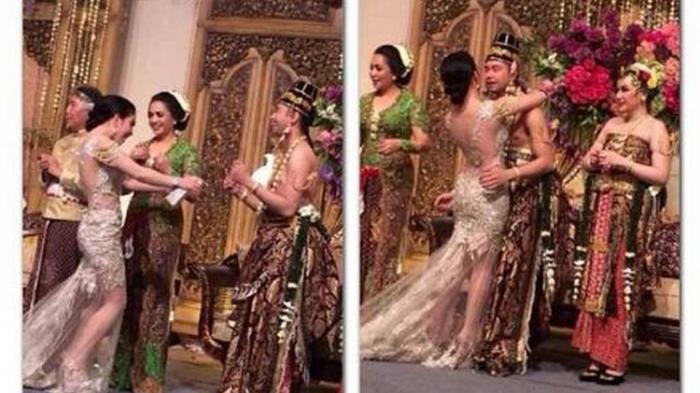 Heboh! Busana Transparan dan Cipika-cipiki Syahrini di Pesta Raffi