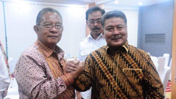Anggota Tim Teknis Taba Iskandar bersama Menko Perekonomian Darmin Nasution dan Gubernur Kepri Nurdin Basirun, Senin (07/01/2019). (istimewa)