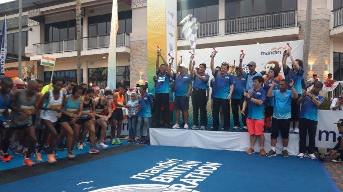 Ivent Mandiri Bintan Marathon 2019 yang di gelar PT Bintan Resort Cakrawala (BRC) dan bekerjasama dengan Mandiri