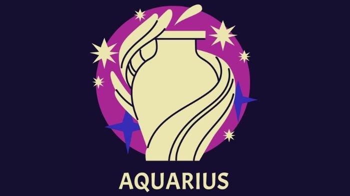 Ilustrasi Zodiak Aquarius