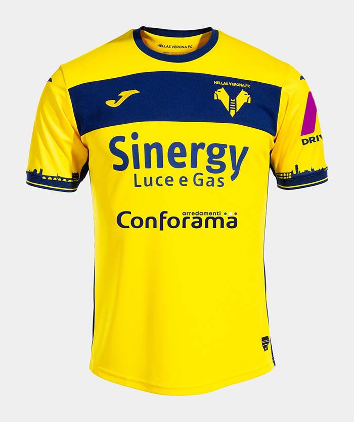 Jersey tandang Hellas Verona 2023-2024 - resmi