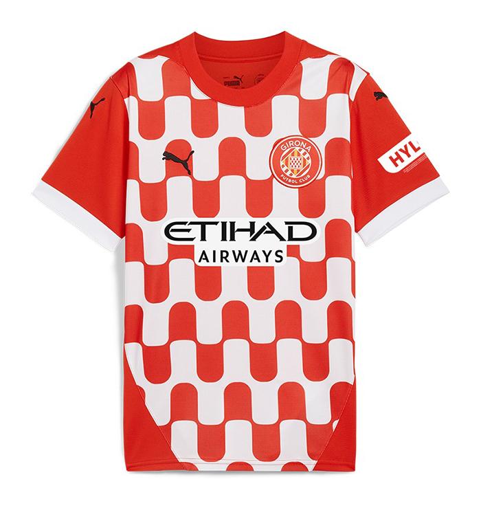 Jersey Kandang Girona musim 2024-2025