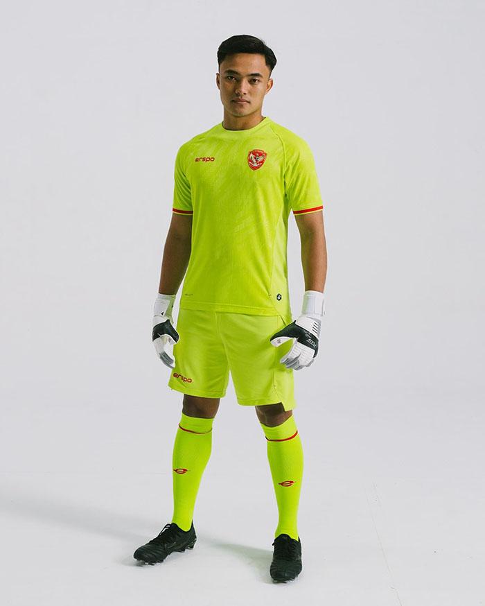 Jersey Kiper Timnas Indonesia untuk laga kandang dari apprael Erspo