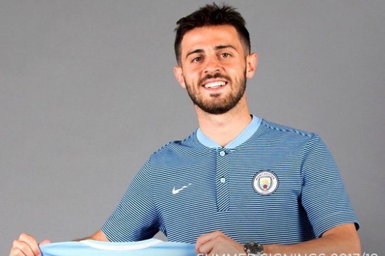 Bernardo Silva menjadi pembelian pertama Manchester City pada bursa transfer musim panas 2017.