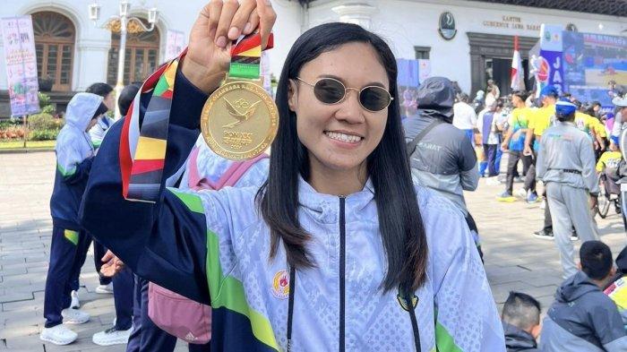 ATLET MUAY THAI -- Atlet Muay Thai Kabupaten Bekasi, Adisty Gracelia Lolaroh.(Dokumen Adisty Gracelia Lolaroh)