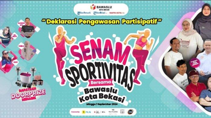 Badan Pengawas Pemilu (Bawaslu) Kota Bekasi akan menggelar Deklarasi Pengawasan Partisipatif di arena car free day (CFD), tepatnya di depan GOR Patriot Candrabhaga, Kota Bekasi, pada Minggu (1/9/2024) pagi. Deklarasi Pengawasan Partisipatif ini dijadwalkan akan dihadiri Pj Wali Kota Bekasi dan seluruh unsur forum komunikasi pimpinan daerah (forkopimda) Kota Bekasi.