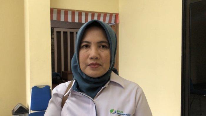 Kepala Bidang Pelayanan BPJS Ketenagakerjaan kota Bekasi, Elia Kustantini.