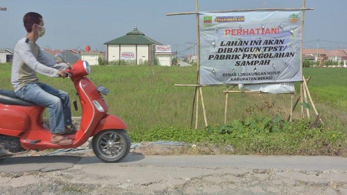 Lokasi rencana pembangunan TPST di Desa Kertamukti.