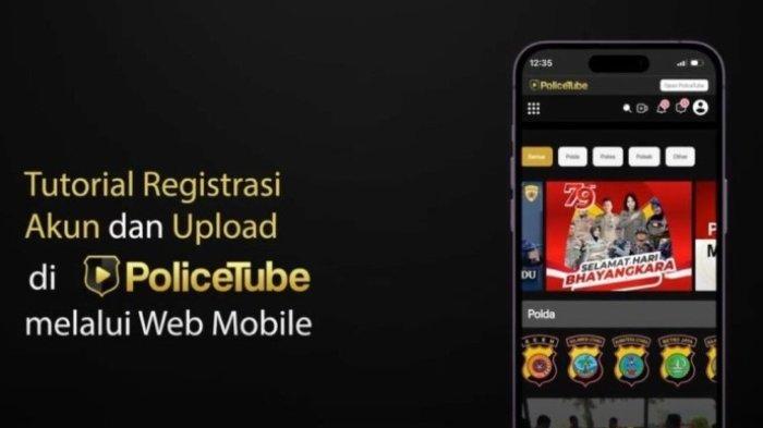 Platform berbagi video pencitraan polisi Policetube serupa YouTube