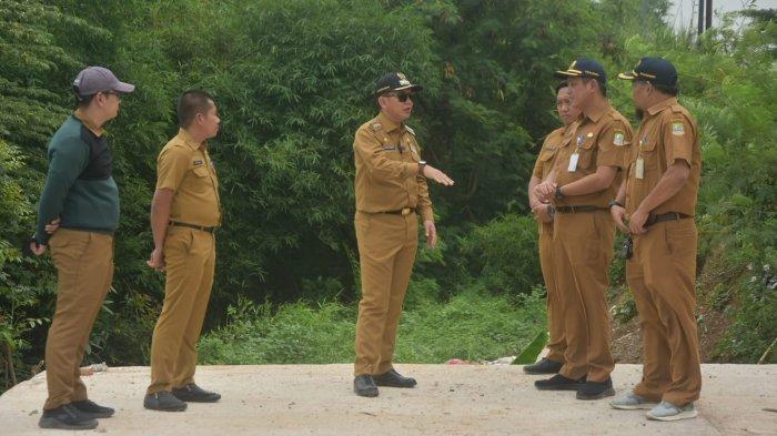 Pelebaran Jalan Raya Inspeksi Kalimalang wilayah Tegal Danas Kabupaten Bekasi rampung dikerjakan.