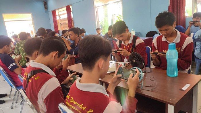 Ratusan Pelajar Pulau Belitung Ikut Turnamen E Sport Antusias Peserta