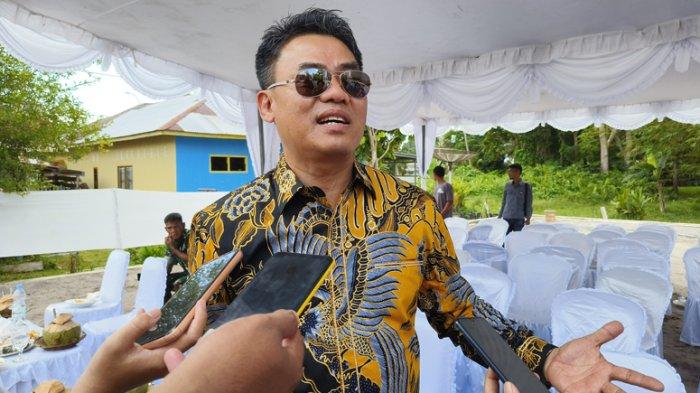 Pemilik Food Park Jeramba Kubu, Alex Wijaya, saat diwawancarai pada Selasa (18/7/2023).