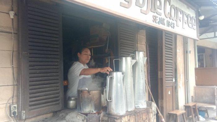 Kong Djie Coffee in Belitung Regency.