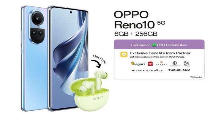 ILUSTRASI. OPPO Reno10 5G Resmi Hadir di Indonesia dengan Harga Rp 5,9 Juta, Intip Detailnya