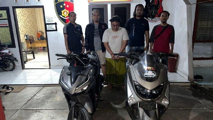 Dzaki pelaku pencurian sepeda motor, setelah diamankan tim buser Naga Satreskrim Polresta Pangkalpinang.