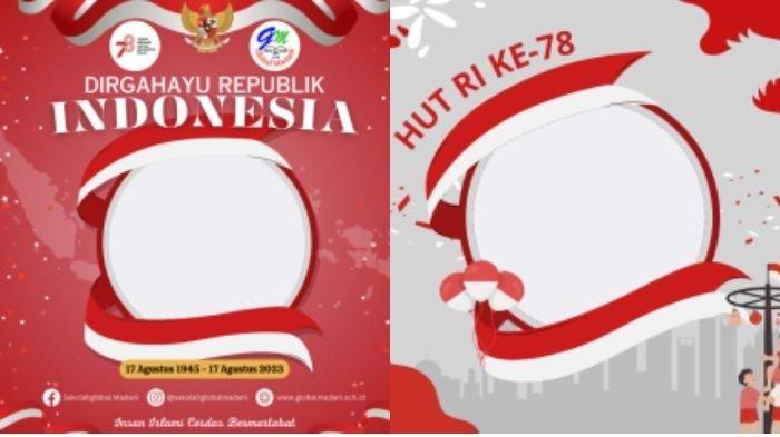 Cek kumpulan link twibbon HUT RI ke-78 tahun 2023 yang dilengkapi desain tema 17 Agustus modern menjelang kemerdekaan Indonesia.