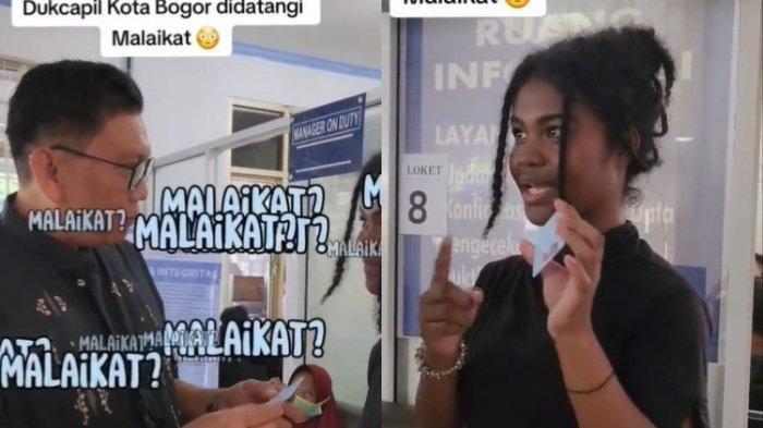 Sosok Malaikat, perempuan blasteran Bogor-Nigeria yang mengurus KTP di Kantor Dukcapil Kota Bogor