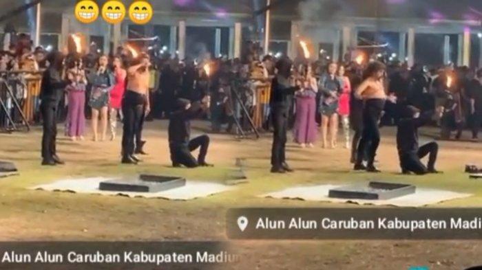Detik-detik Atraksi Limbad di Madiun mengakibatkan kecelakaan