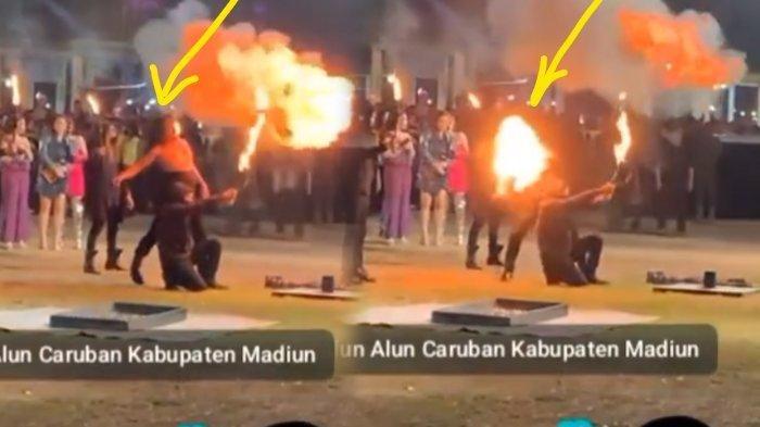 Detik-detik atraksi Limbad di Madiun mengakibatkan kecelakaan. Kronologi jenggot Limbad terbakar api saat atraksi di Madiun, sang Master dilarikan ke Rumah Sakit