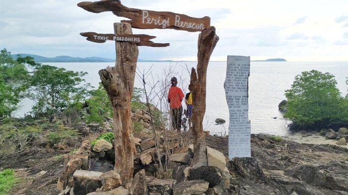 Poisoned well in Batu Bedil Beach.