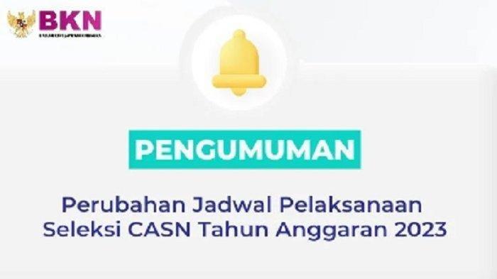 Pendaftaran CPNS 2023 DIUNDUR Tanggal 20 September