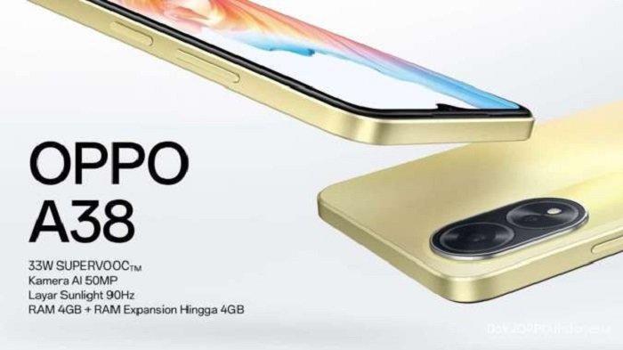 Spesifikasi & Harga HP OPPO A38: Kamera 50MP, Fast Charging 33W, Rp 2,1 Juta