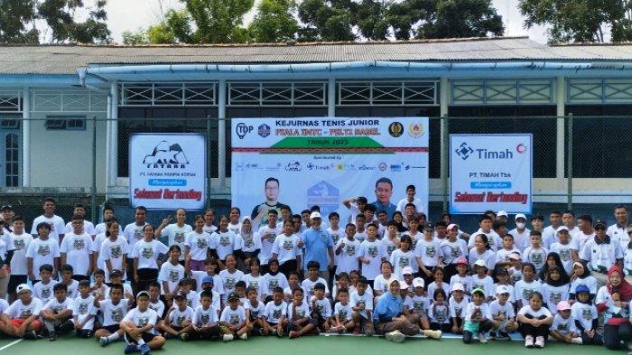 170 Petenis Berlaga Di Kejurnas Tenis Junior Piala Imtc Pelti Bangka